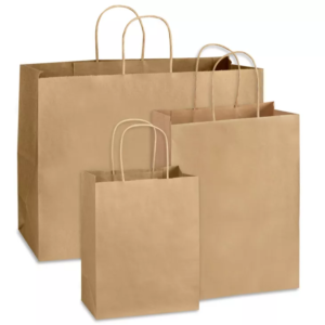 Kraft Shopping Bags Image