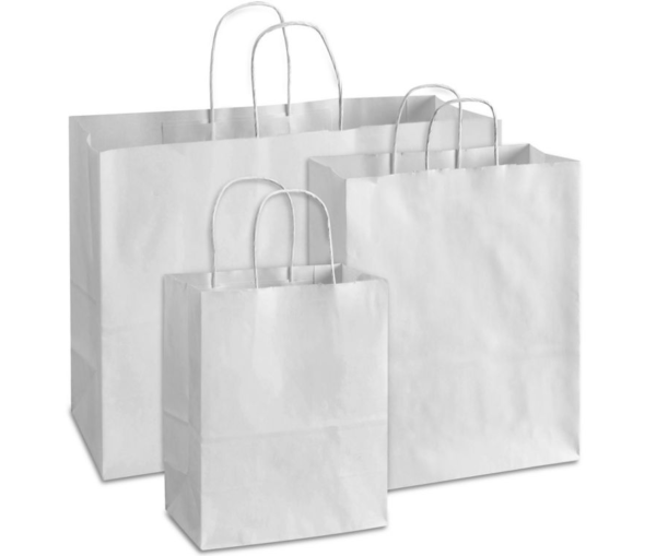 White Shopping Bags